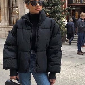 Coats | Zara Oversized Puffer Jacket Xs 